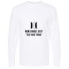 Gold Soft Touch Long Sleeve T-Shirt Thumbnail