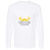 Gold Soft Touch Long Sleeve T-Shirt Thumbnail