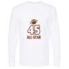 Gold Soft Touch Long Sleeve T-Shirt Thumbnail