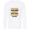 Gold Soft Touch Long Sleeve T-Shirt Thumbnail