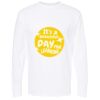 Gold Soft Touch Long Sleeve T-Shirt Thumbnail
