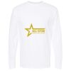 Gold Soft Touch Long Sleeve T-Shirt Thumbnail