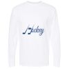 Gold Soft Touch Long Sleeve T-Shirt Thumbnail