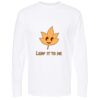 Gold Soft Touch Long Sleeve T-Shirt Thumbnail