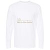 Gold Soft Touch Long Sleeve T-Shirt Thumbnail