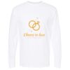 Gold Soft Touch Long Sleeve T-Shirt Thumbnail