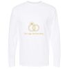 Gold Soft Touch Long Sleeve T-Shirt Thumbnail