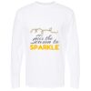 Gold Soft Touch Long Sleeve T-Shirt Thumbnail