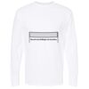 Gold Soft Touch Long Sleeve T-Shirt Thumbnail
