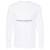 Gold Soft Touch Long Sleeve T-Shirt Thumbnail