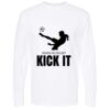 Gold Soft Touch Long Sleeve T-Shirt Thumbnail