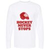 Gold Soft Touch Long Sleeve T-Shirt Thumbnail