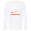 Gold Soft Touch Long Sleeve T-Shirt Thumbnail
