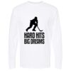 Gold Soft Touch Long Sleeve T-Shirt Thumbnail