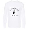 Gold Soft Touch Long Sleeve T-Shirt Thumbnail