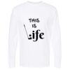 Gold Soft Touch Long Sleeve T-Shirt Thumbnail