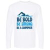 Gold Soft Touch Long Sleeve T-Shirt Thumbnail