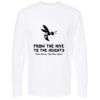 Gold Soft Touch Long Sleeve T-Shirt Thumbnail