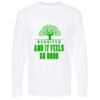 Gold Soft Touch Long Sleeve T-Shirt Thumbnail
