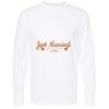 Gold Soft Touch Long Sleeve T-Shirt Thumbnail