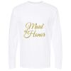 Gold Soft Touch Long Sleeve T-Shirt Thumbnail