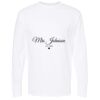 Gold Soft Touch Long Sleeve T-Shirt Thumbnail