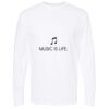 Gold Soft Touch Long Sleeve T-Shirt Thumbnail