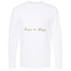 Gold Soft Touch Long Sleeve T-Shirt Thumbnail