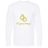 Gold Soft Touch Long Sleeve T-Shirt Thumbnail