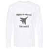 Gold Soft Touch Long Sleeve T-Shirt Thumbnail