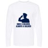 Gold Soft Touch Long Sleeve T-Shirt Thumbnail